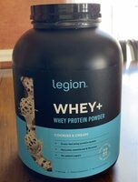 Whey protein powder cookies and cream