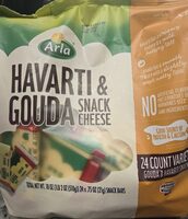 Havarti and Gouda snack cheese