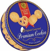 Original gourmet premium cookies decorative container