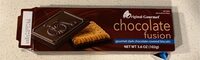 Chocolate fusion gourmet dark chocolate covered biscuits