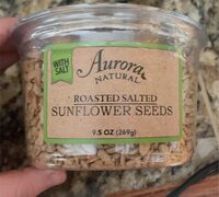 Roasted salted sunflower seeds