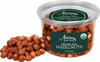 Products organic hazelnuts