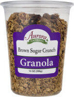Aurora natural granola brown sugar crunch