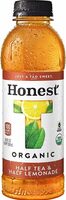 Organic fair trade half tea half lemonade gluten free
