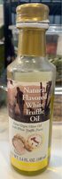 Natural flavored white truffle oil