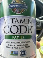 Vitamin Code Family Whole Food Multivitamin