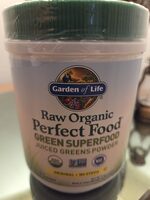 Raw Organic Perfect Food GREEN SUPERFOOD Juiced Greens Powder