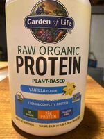 Garden of life organic protein powder