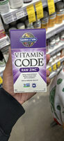 Vitamin Code Raw Zinc