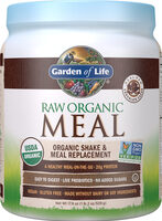 Raw Organic Meal Chocolate Flavor Meal Replacement Shake