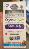 Dr. Formulated Probiotics Organic Kids+ Berry Cherry