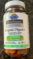 Dr. Formulated Enzymes Organic Digest + Tropical Fruit