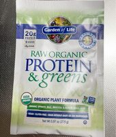RAW Organic Protein & Greens Vanilla