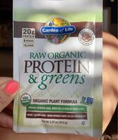 RAW Organic Protein & Greens Chocolate Cacao