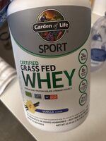 Certified Grass Fed Whey