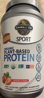 Sport Organic Plant Based Protein Strawberry