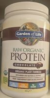 Raw organic protein chocolate