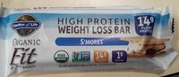 S'mores high protein weight loss bar