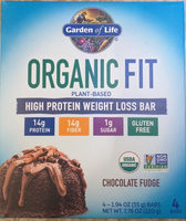 High protein weight loss bar, chocolate fudge