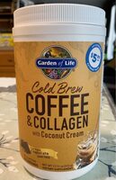 Cold Brew Coffee & Collagen with Coconut Cream