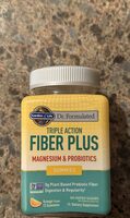 Triple Action Fiber Plus Magnesium & Probiotics Gummies