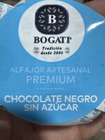 Alfajor Artesanal Premium Chocolate Negro Sin Azúcar