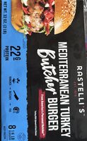 Mediterranean Turkey Burger