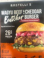 Beef And Cheddar Burger