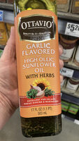 Garlic Flavored High Oleic Sunflower Oil with Herbs