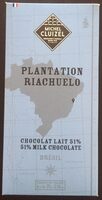 Chocolat au lait 51% plantation Riachuelo