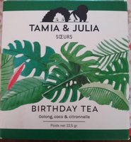 Thé Birthday tea