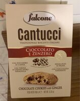 Cantucci cioccolato e zenzero