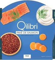 Pavé de saumon sauce aneth et son riz