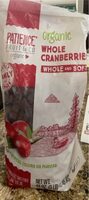 Organic Whole & Soft Dried Cranberries