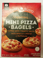 Pepperoni Mini Pizza Bagels