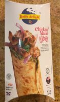 Chicken Malai Wrap