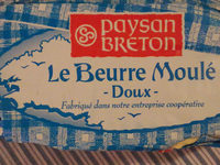 Le beurre moulé