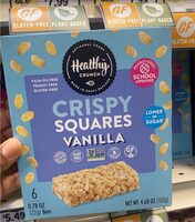 Crispy squares vanilla