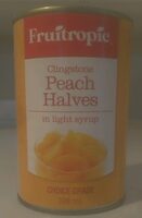Clingstone Peach Halves in Light Syrup