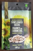 Graines de tournesol salées et rôties