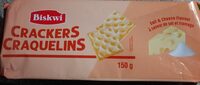 Craquelins biskwi sel et fromage