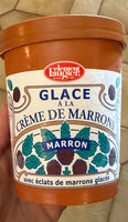Glace à la crème de marron