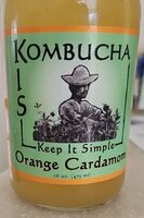 Orange Cardamom Kombucha