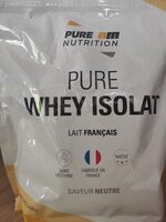 Pure whey isolat