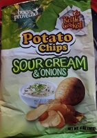 Sour Cream & Onion Potatoe Chips
