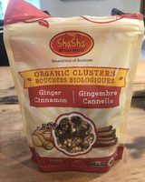 Ginger cinnamon organic clusters, ginger cinnamon