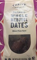 Organic Whole Medjool Dates