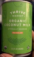 Organic coconut milk