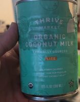 Organic coconut milk