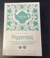 Organic peppermint Tea